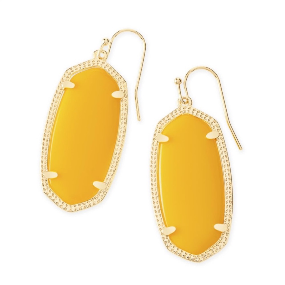 Kendra Scott “Elle” Yellow/Gold